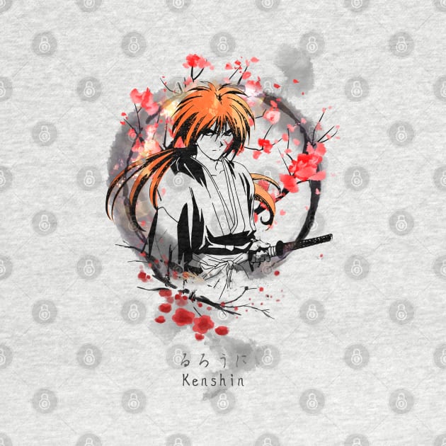 Kenshin Sakura dawn by stingi